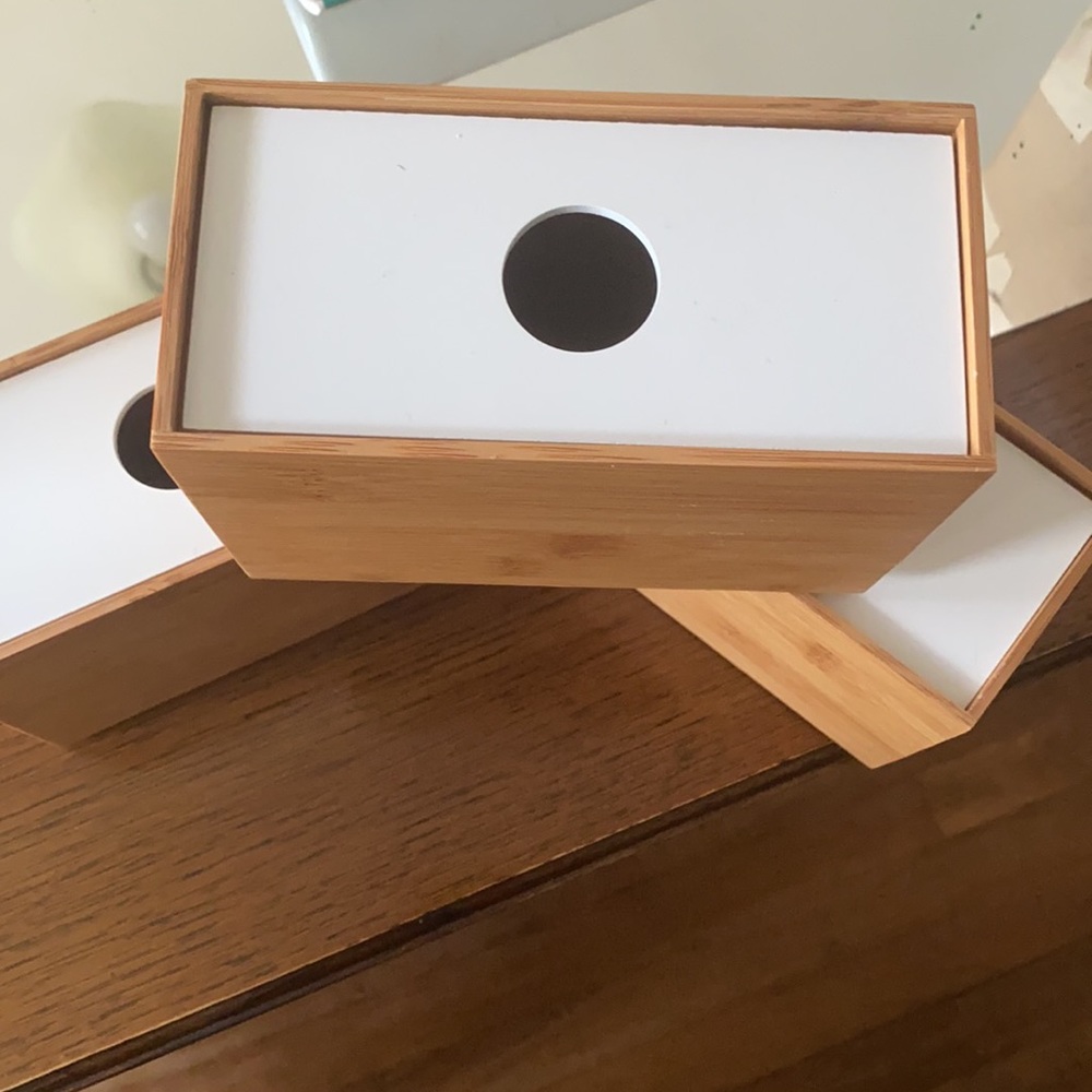 Bamboo stackable boxes - Picture 5 of 6